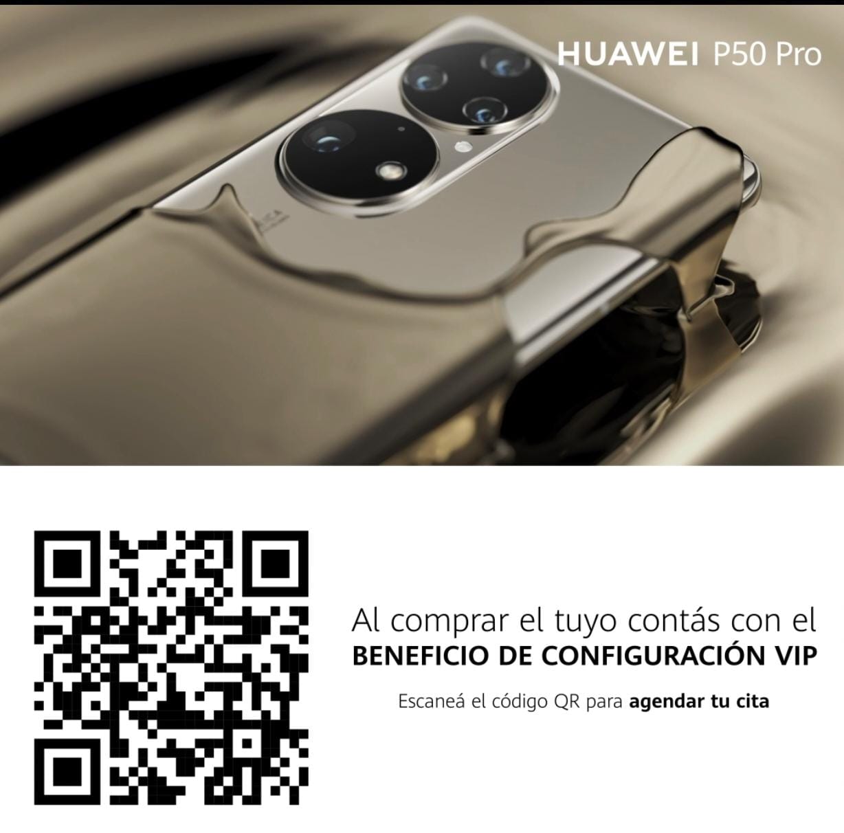 Usuarios recibirán servicio VIP para configurar su Huawei P50 Pro